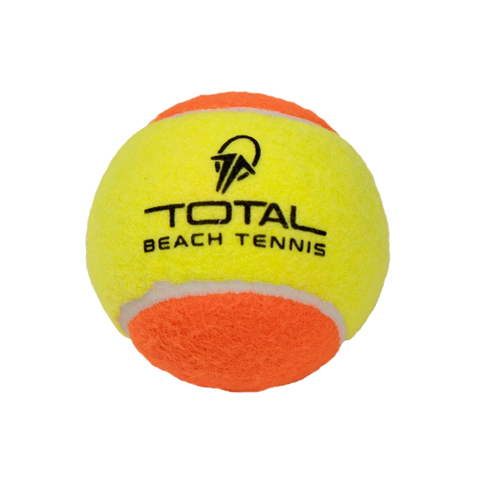 Bola de Beach Tennis TBT ITF Approved - 12 Unidades - Total Beach Tennis