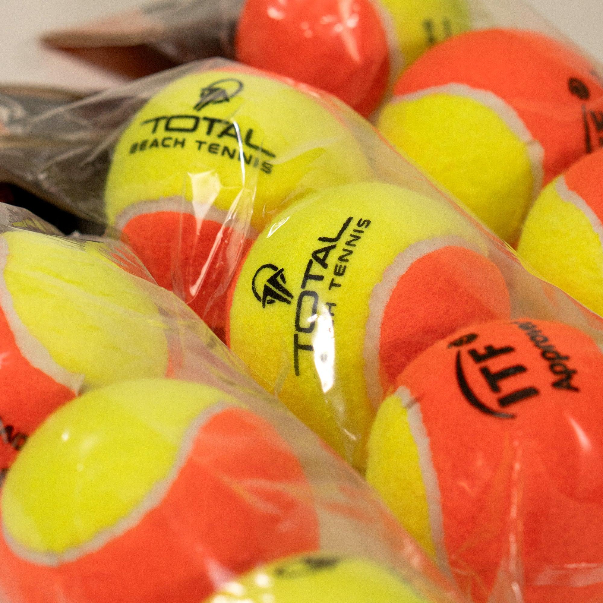 Bola para Beach Tennis TBT ITF Approved - 3 Unidades - Total Beach Tennis
