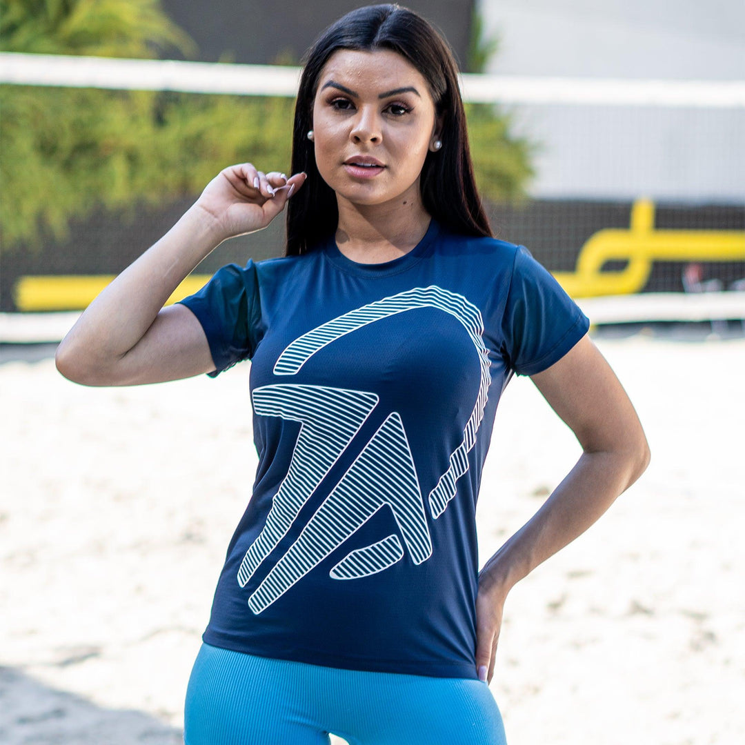 Camiseta Total Beach Tennis Feminina Proteção UV50+ - Total Beach Tennis