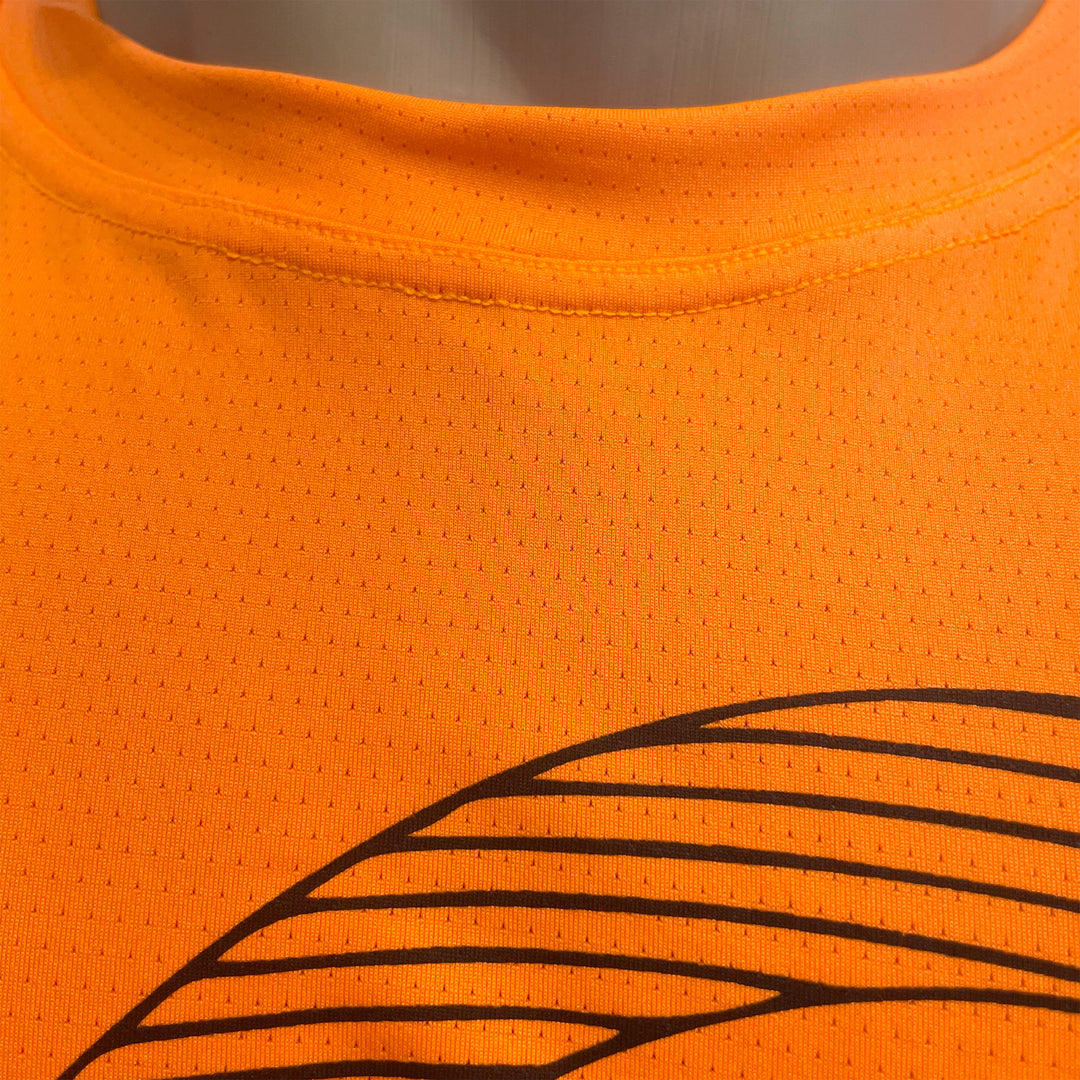 Camiseta Total Beach Tennis Tour Masculina Cor Laranja Proteção UV50+