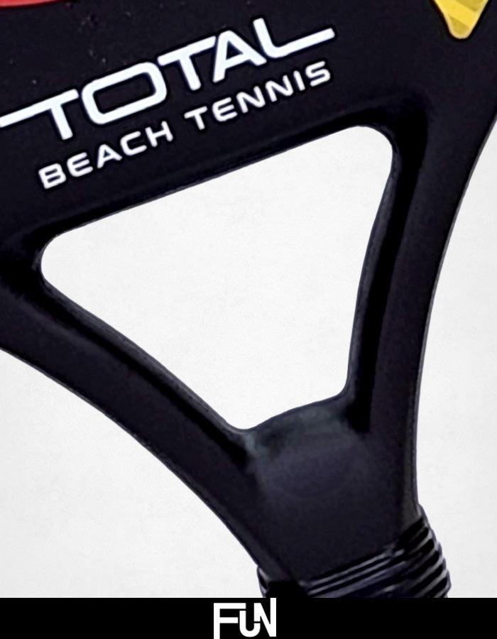 Raquete Beach Tennis Total FUN 100% Carbono - Total Beach Tennis