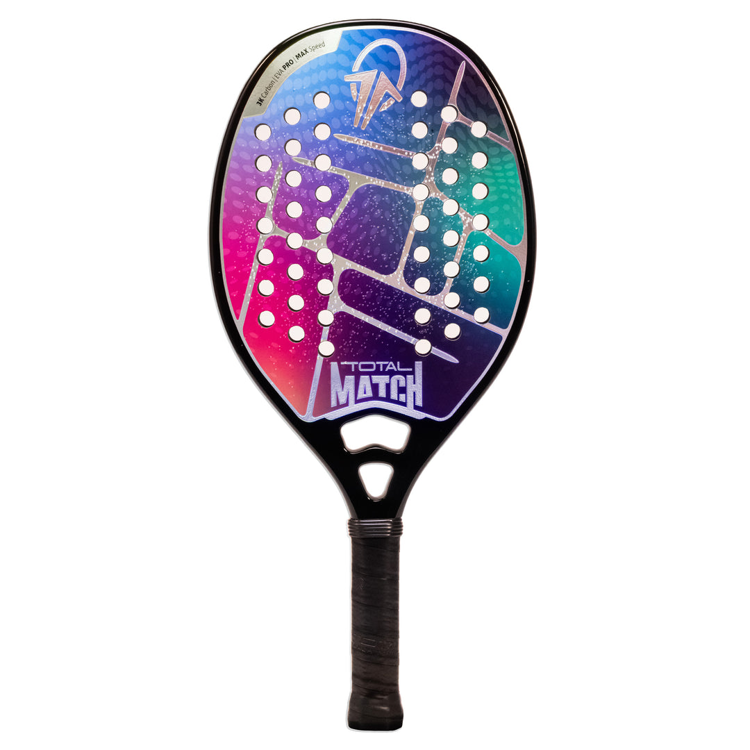 Raquete Beach Tennis Carbono 3k Total Match 2025 + Capa