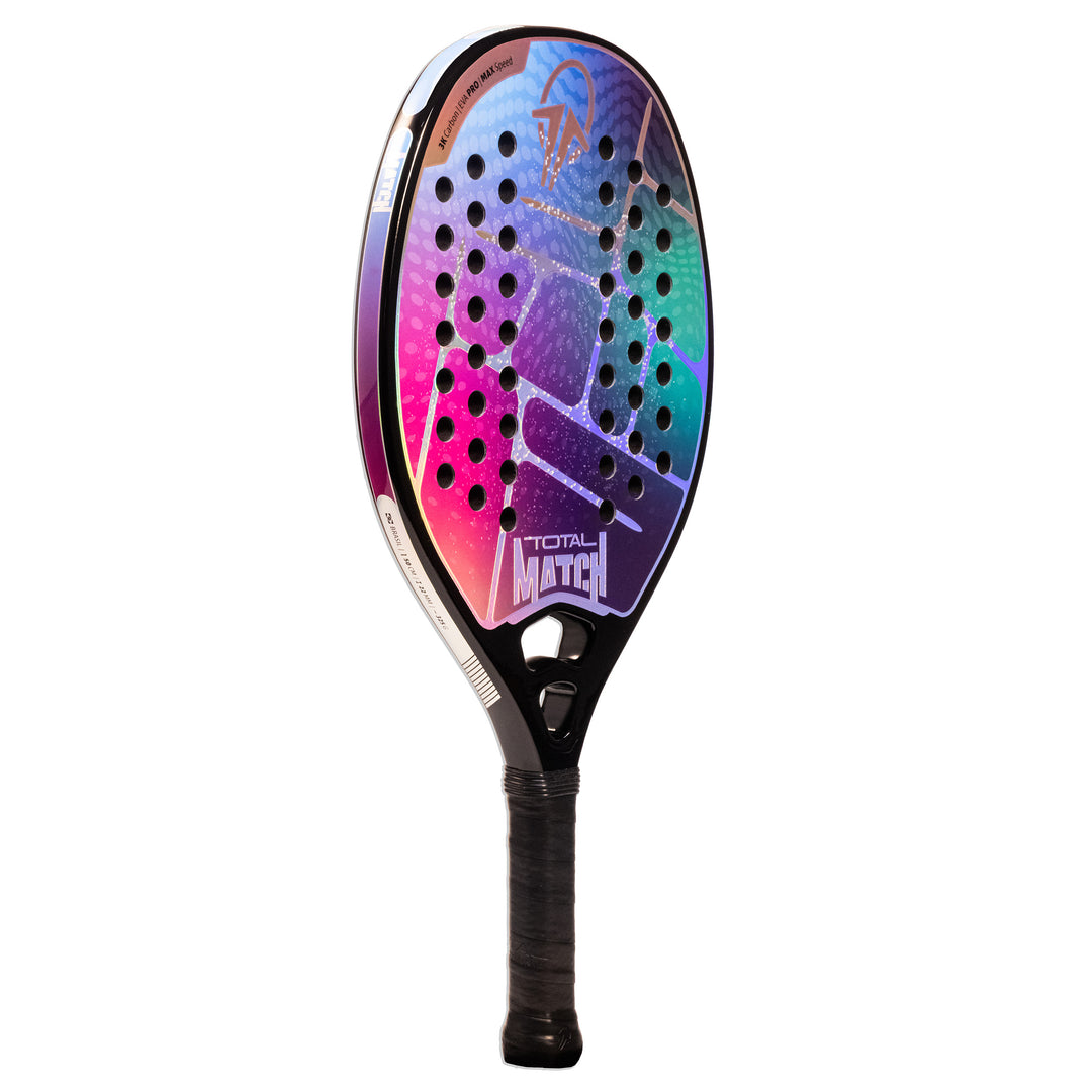 Raquete Beach Tennis Carbono 3k Total Match 2025 + Capa