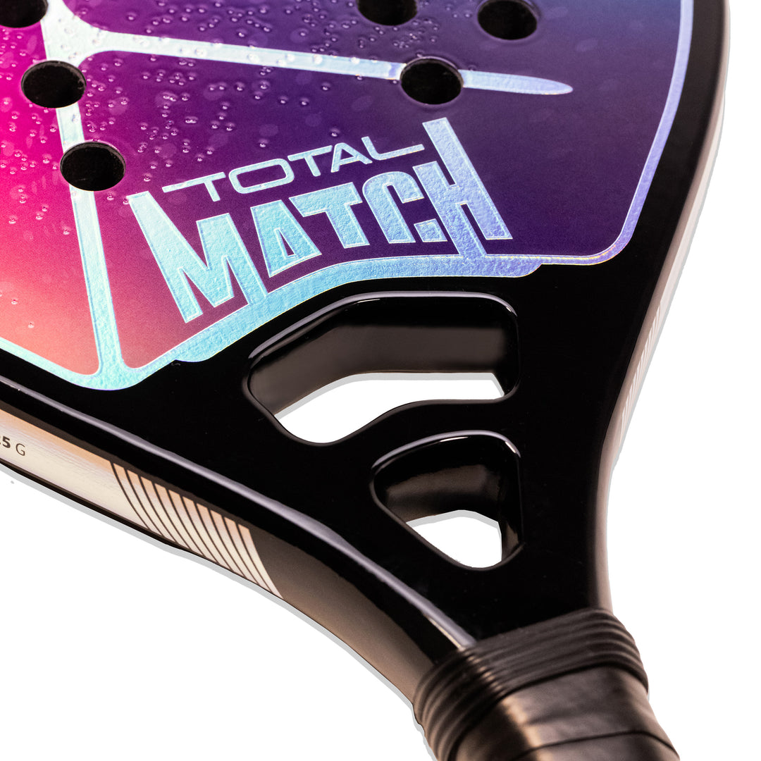 Raquete Beach Tennis Carbono 3k Total Match 2025 + Capa